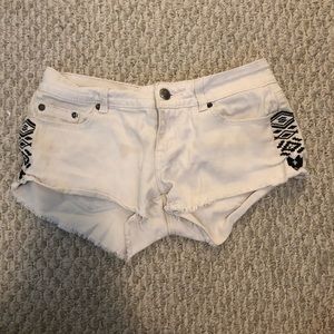White shorts